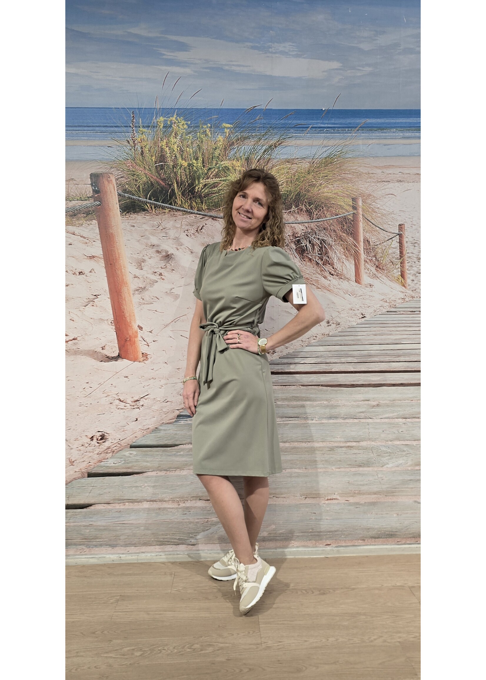 Travel dress kort mouwtje