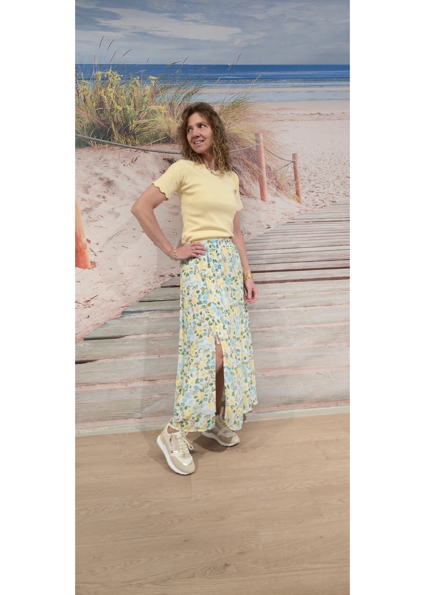 Rok Fleur drie kleuren