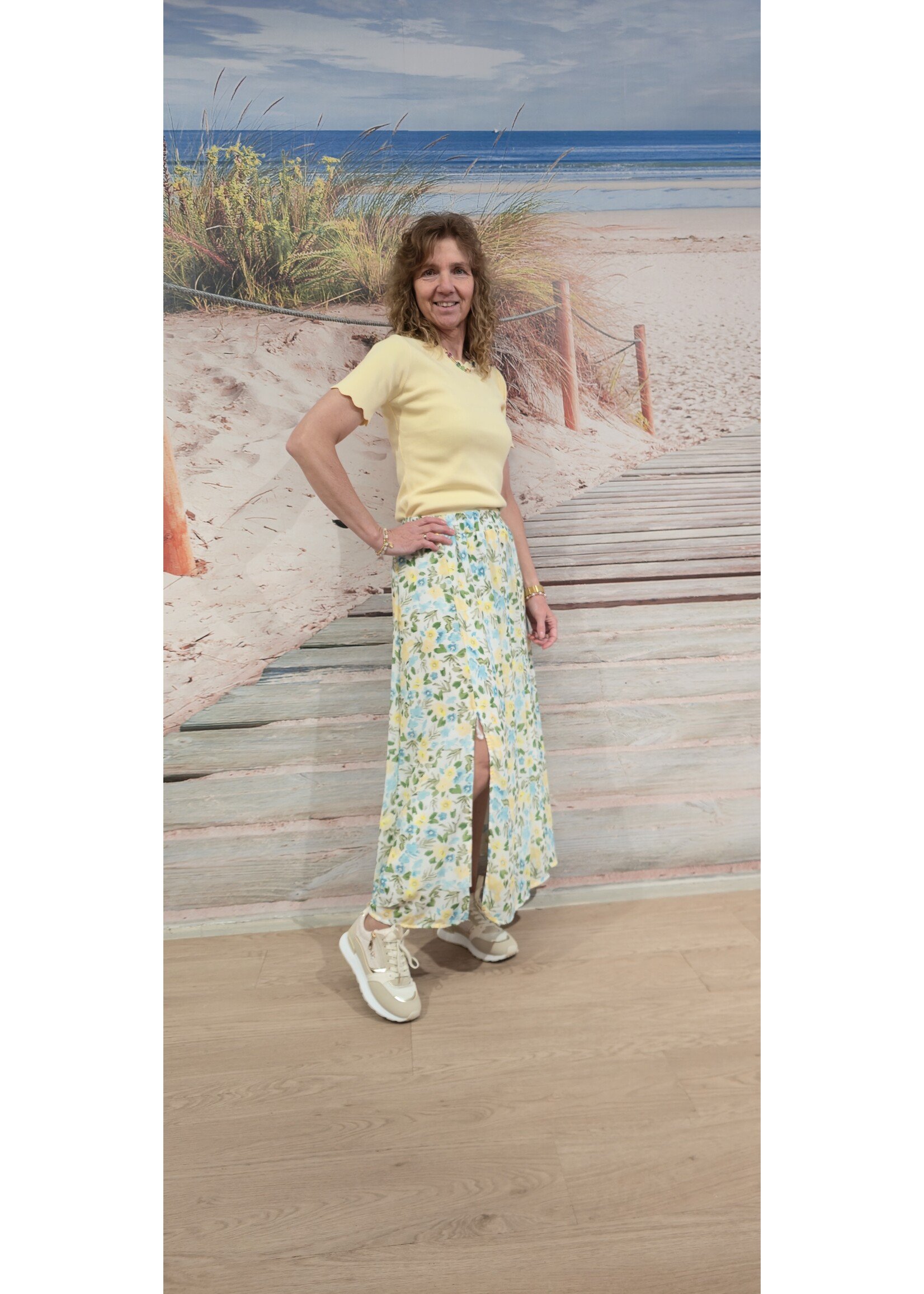 Rok Fleur drie kleuren