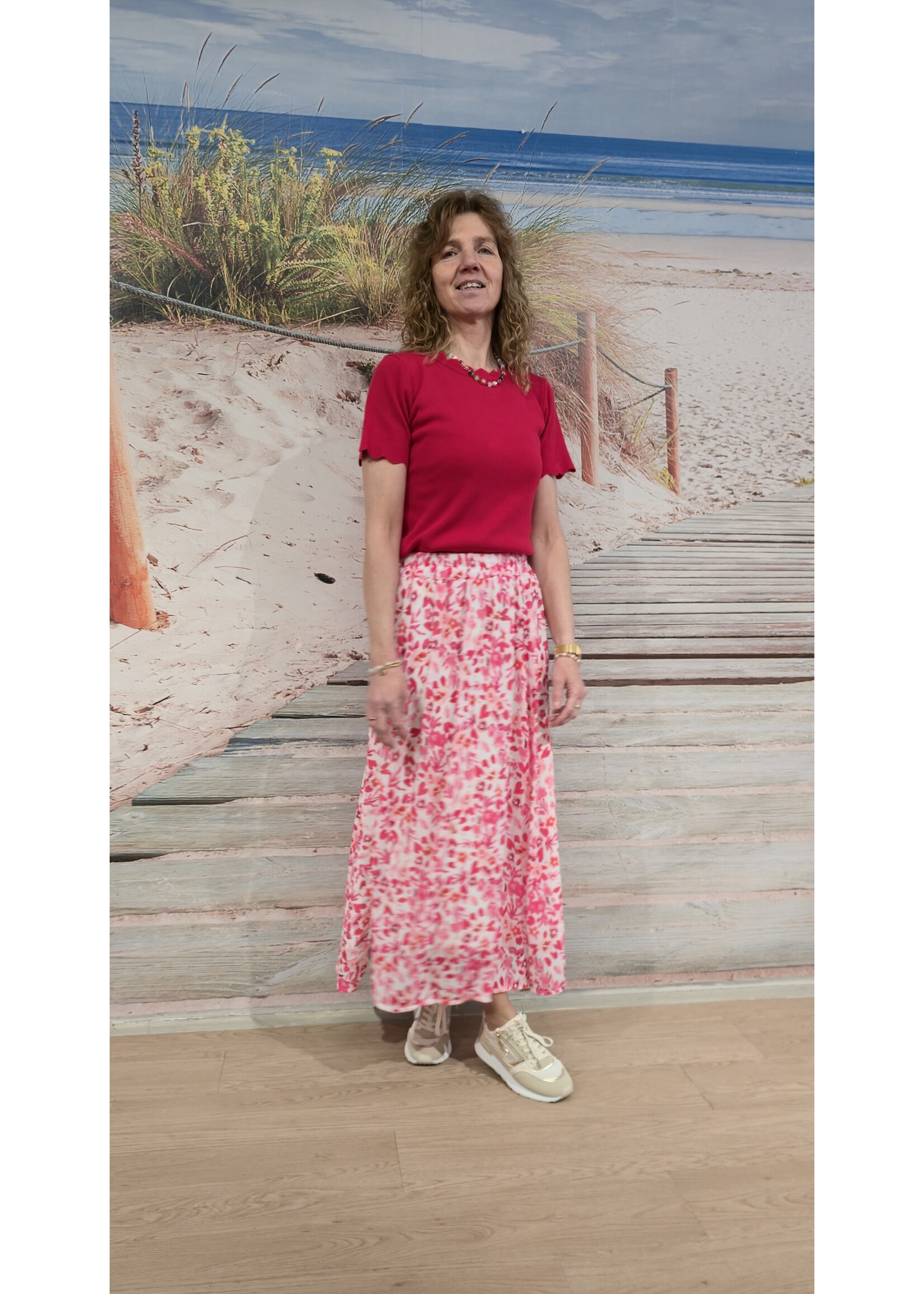 Rok Fleur drie kleuren