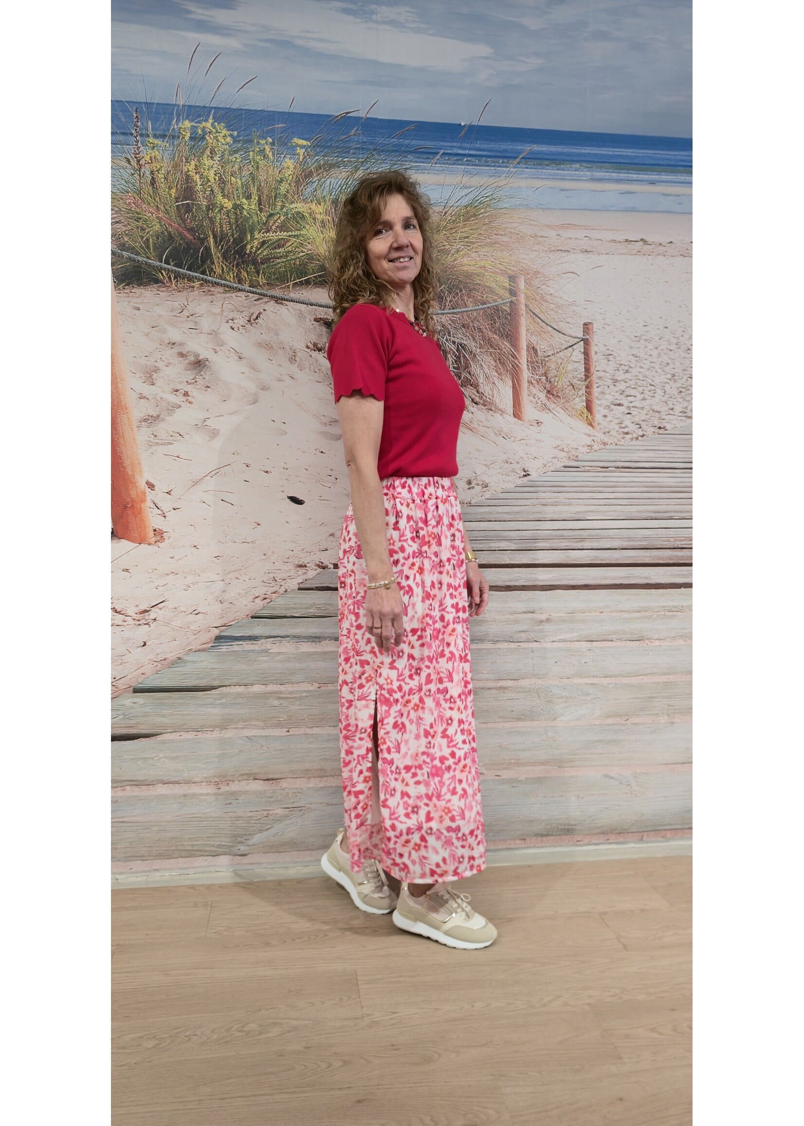 Rok Fleur drie kleuren