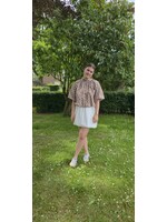 Dot blouse met strik