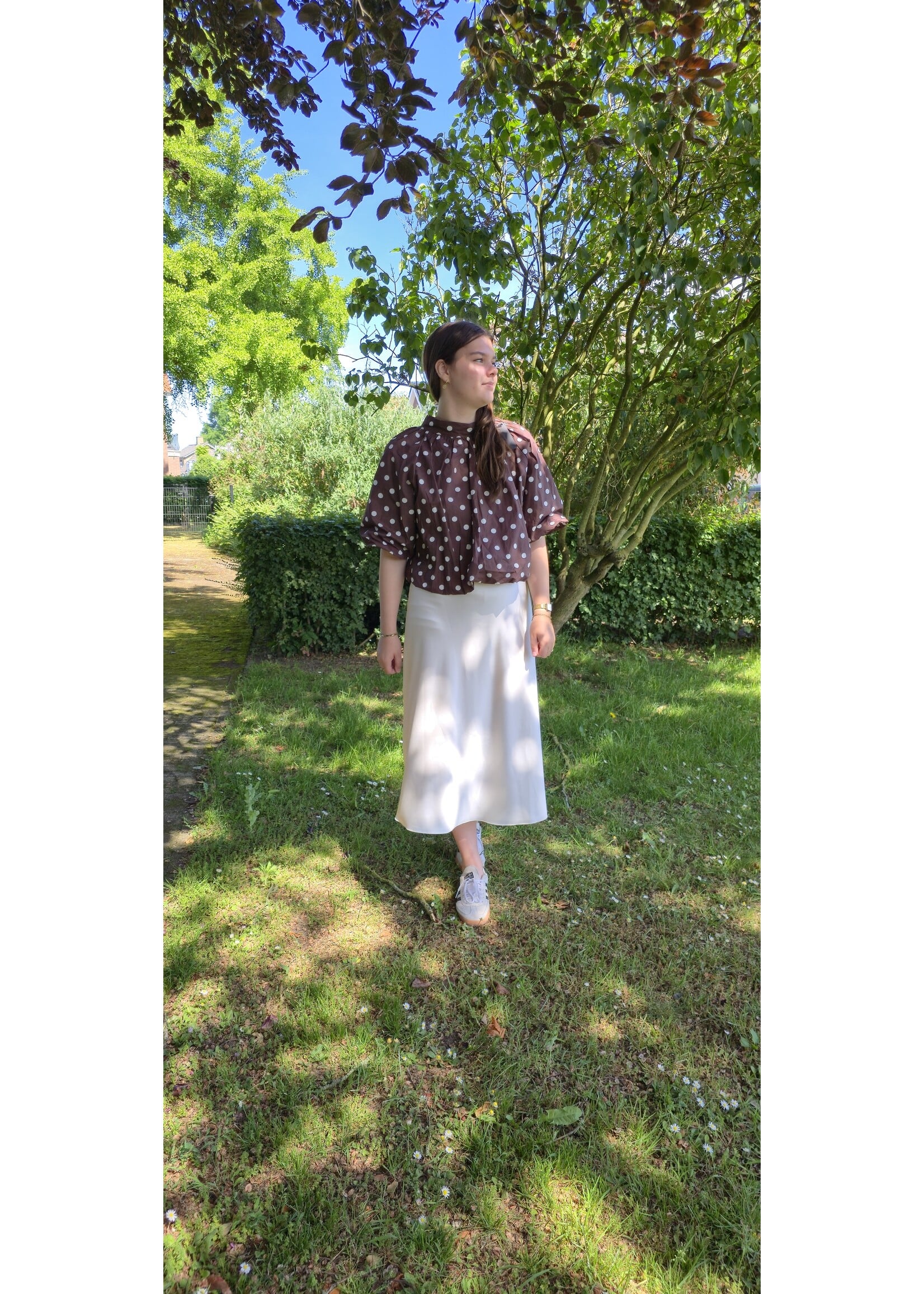 Satijnen rok meer kleuren