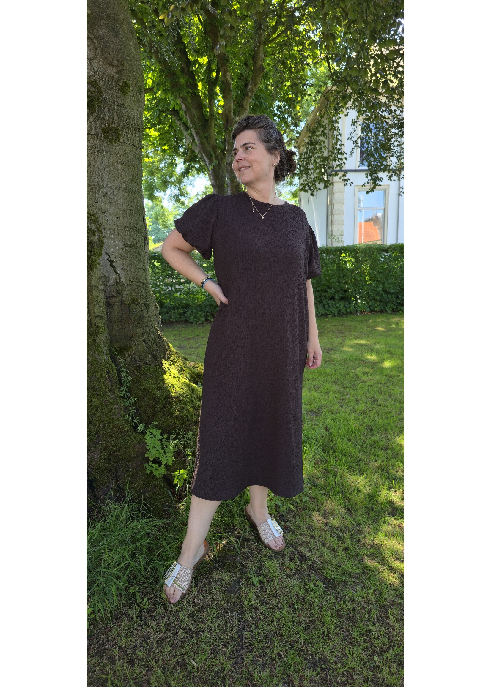Jurk Marieke drie kleuren