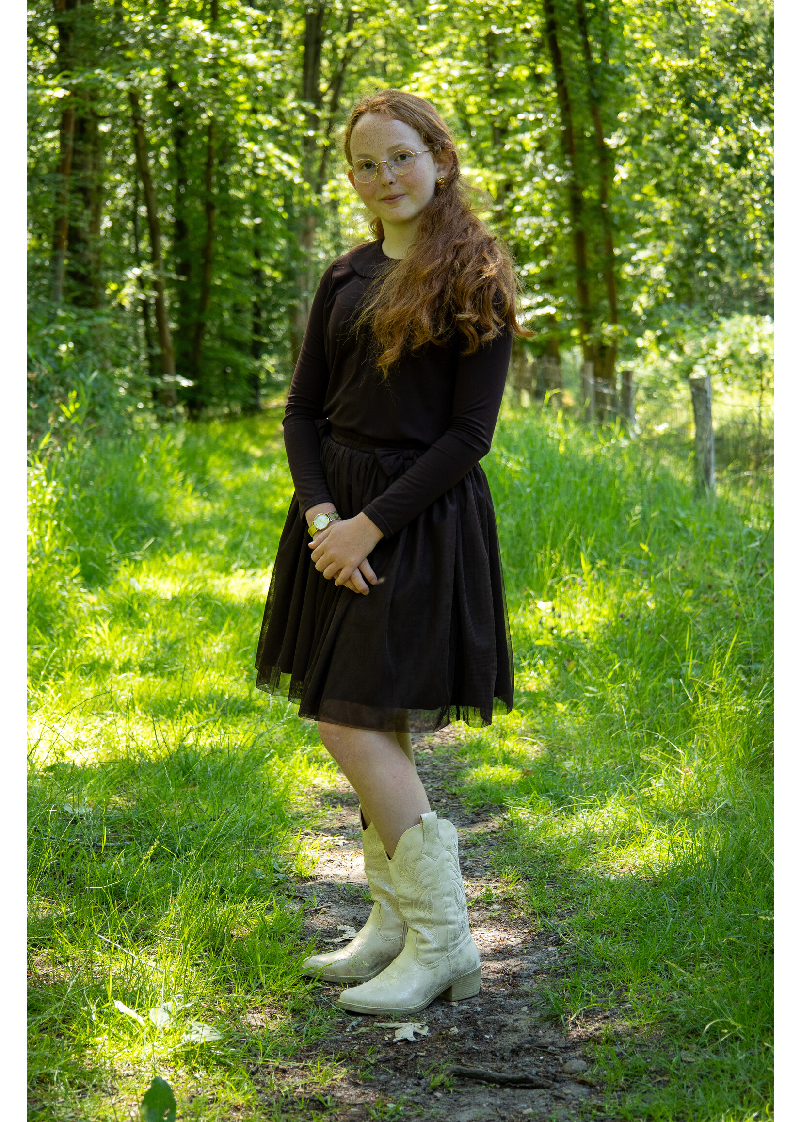 Tule set drie kleuren