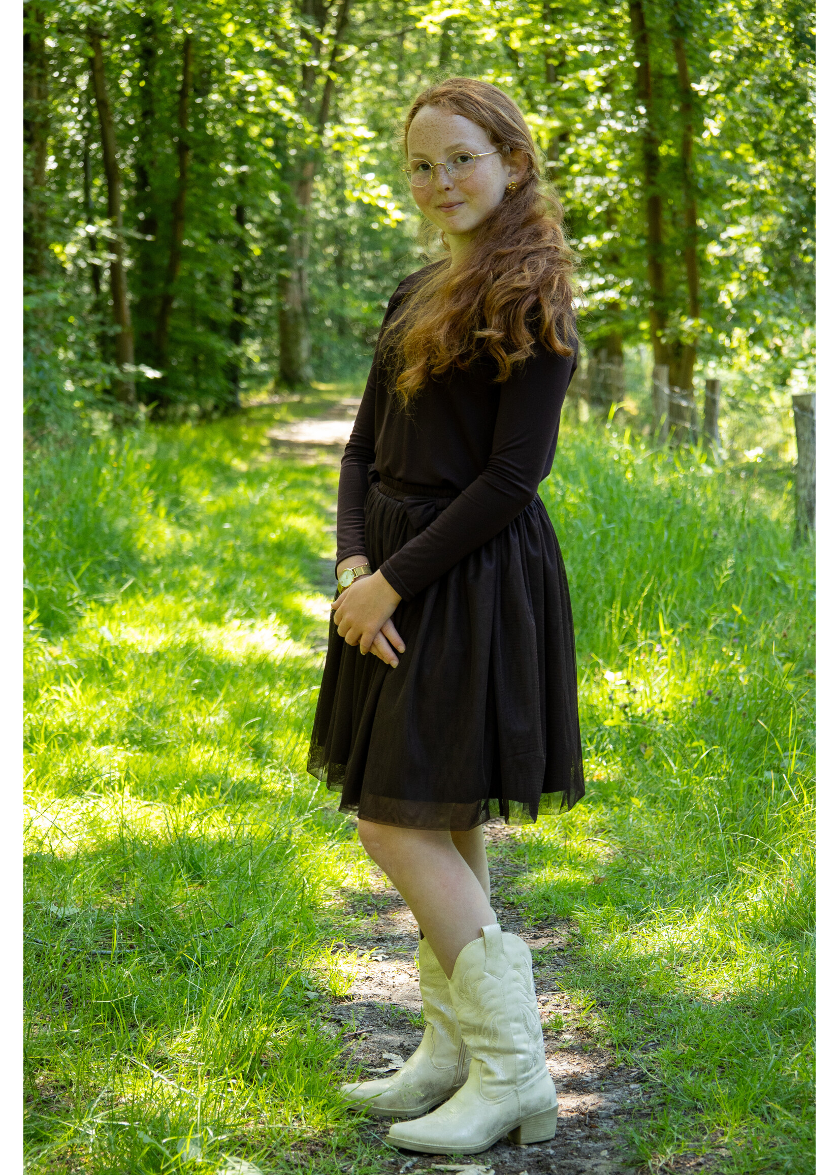 Tule set drie kleuren