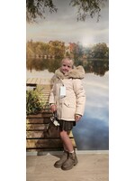 Winterjas Loïs beige meisje