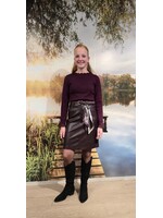 Leatherlook rok Indy