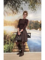 Top Marieke bruin en rood