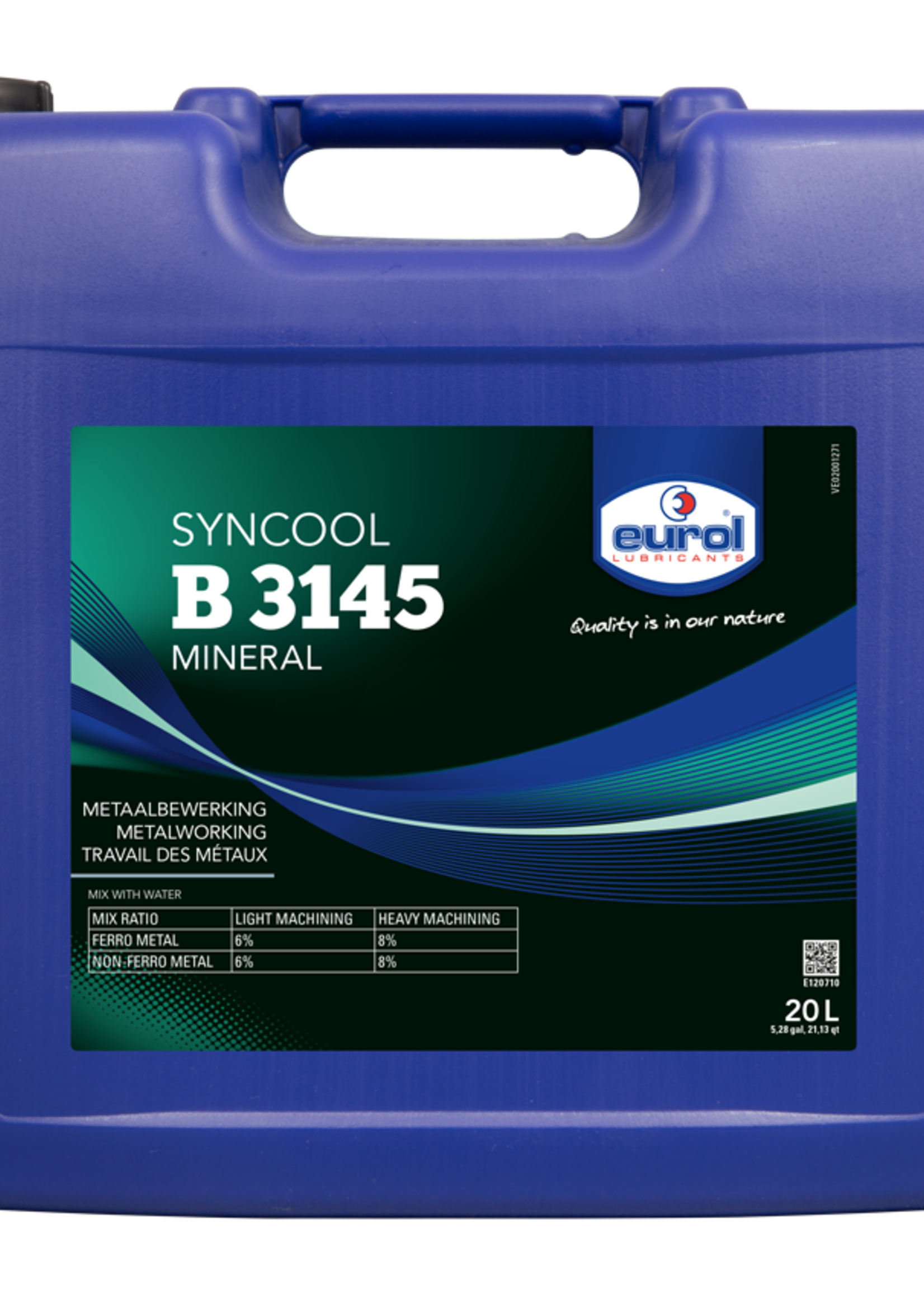 Eurol Syncool B3145 Metaalbewerkingsvloeistof (20 Liter)