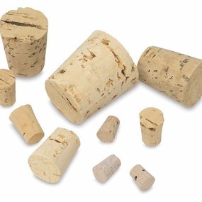 Natuurkurk - 21 x 16 x 25 mm - 50 stuks
