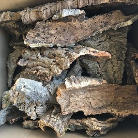 Kurkschors - plat - Voordeelpak  10 KG