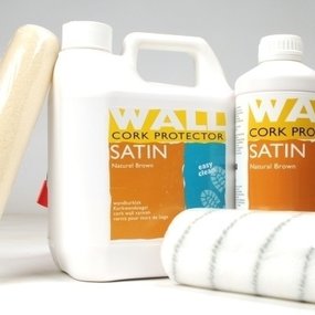 Wandkurk lak - bruin - 4L 40m2 - ACTIE OP=OP