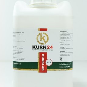 Vloerkurk lak - zijdeglans - 5L 17,5m2
