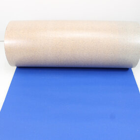 kurk prikbord - zelfklevend - Gekleurd - 300 x 48 cm - 4mm - BLAUW