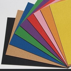 kurk prikbord - zelfklevend - Gekleurd - 60 x 90 cm - 8mm - zwart