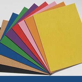 kurk prikbord - zelfklevend - Gekleurd - 60 x 90 cm - 8mm - blauw