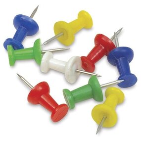 Push pins - Gekleurd -  40 stuks