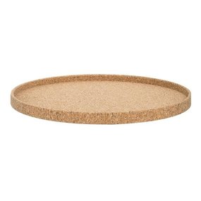 Kurk dienblad - rond -  30 cm