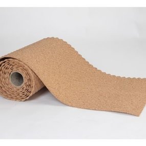 Acousticork kurkrol - 5-10mm dik - 100cm breed - 10m lang