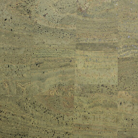 Kurk textiel - Leger groen - 50 x 70 cm