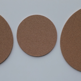 Rond kurk prikbord op maat - 9 mm multiplex & 6 mm kurk