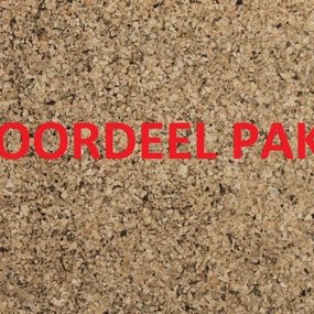 Prikwand kurkplaat PORTO - 10mm dik - VOORDEELPAK - 10 stuks