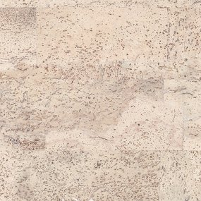Wandkurk 'Element Rustic White ' GEWAXT - 60 x 30 cm - 3mm dik- per m²