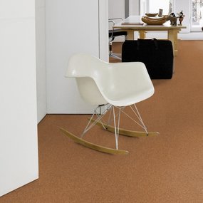 Gelakte plak kurkvloer - Natural - 30 x 30 cm - 4,8mm - per m²
