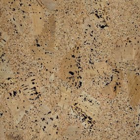 Exclusief Kurkbehang op rol - Mystic Zwart - 100 cm breed - 0,3mm dik
