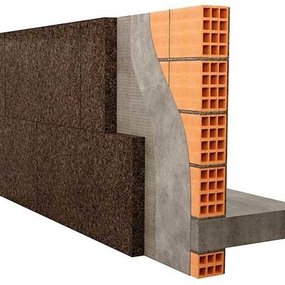 Geëxpandeerde kurkplaat - Gevelbekleding - 100 x 50 - 40mm