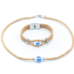 Sieraden set - Joias Azuis - Armband en ketting