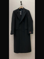 Raf Simons Raf Simons Coat, Black, Wool Double Breasted Oversized Long Coat