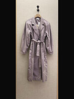 Arienne Birchler Arienne Birchler Coat, Purple, Double Breasted Light Trenchcoat in Lilac & Sand