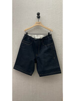 Undercover Undercover Shorts, Navy, Cotton Denim Wide Leg Shorts in Indigo