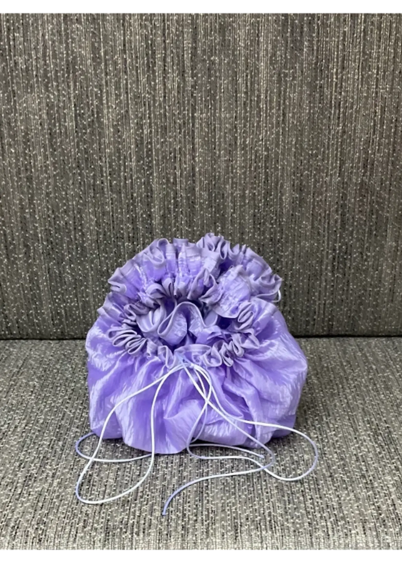 Cecilie Bahnsen Cecilie Bahnsen Bag, Purple, Sofie Ruffled Top Handle Hand Bag in Lavender