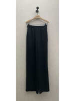 Loewe Loewe Trousers, Black, Silk Elasticated Waist Wide Leg Pyjama Trousers