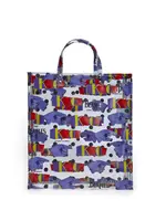 Comme des Garcons Play Comme des Garcons Play Bag, Multi, CDG Play x Beatles Tote Rectangle Bag Polka Dots in Clair w/ Know Print