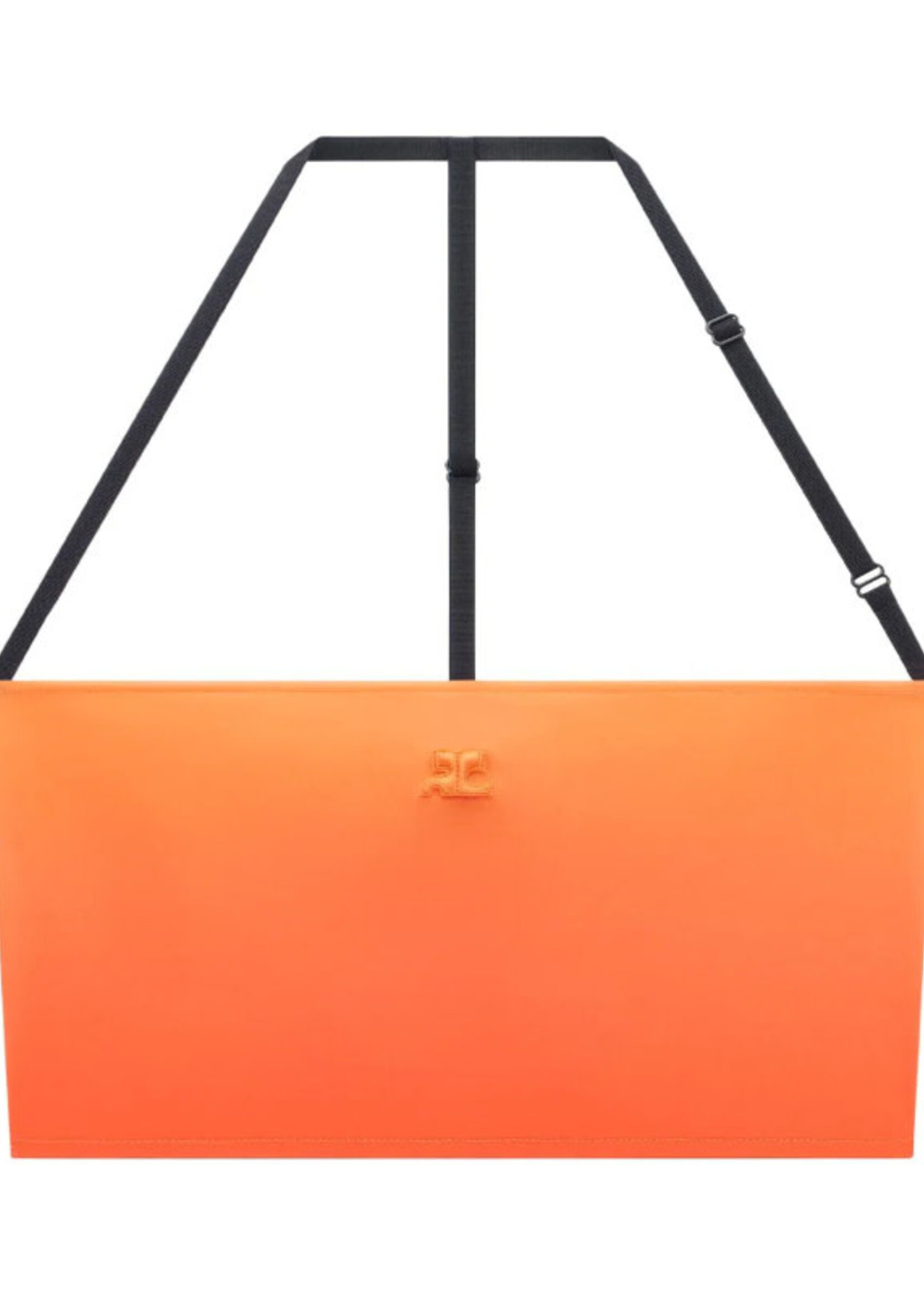 Courreges Courreges Top, Multi, Lingerie Gradient Sunset Strapless Bra w/ Logo