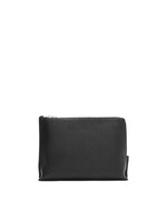 Loewe Loewe Small Leather Good, Black, L Zip Grained Calf Leather Pouch