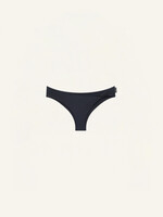 Courreges Courreges Swimwear, Black, Tech Jersey Bikini Bottom w/ Twist Detail