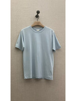 Dries Van Noten Dries Van Noten T-Shirt, Blue, Hertz Cotton Oversized Crew Neck Short Sleeve Jersey T-Shirt In Light Blue
