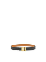 Loewe Loewe Belt, Multi, Calf Leather 2.8 cm Belt In Black w/ Gold Graphic Barcode Loewe Buckle