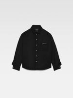Jacquemus Jacquemus Shirt, Black, La Chemise Boulanger Puffed Overshirt