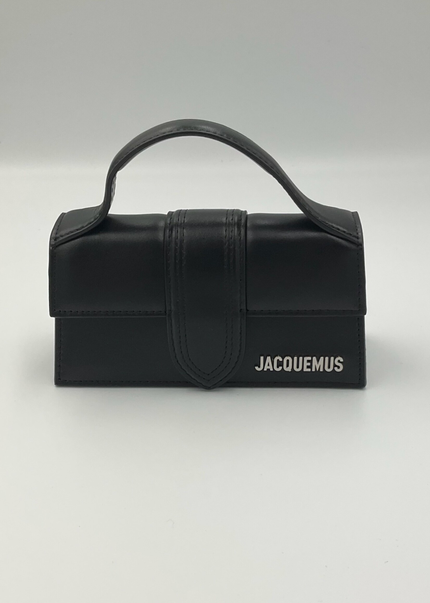 Jacquemus Jacquemus Bag, Black, Le Bambino Small Shoulder Bag w/ Adjustable Strap