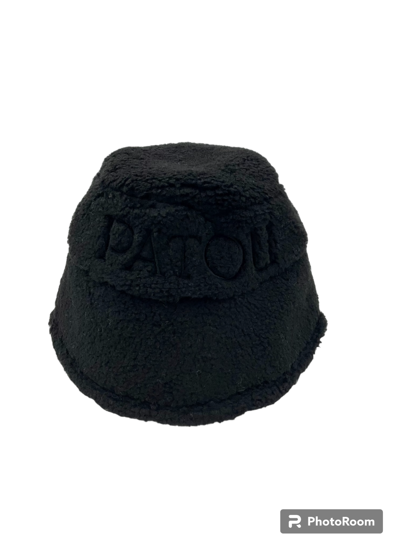 Patou Patou Hat, Black, Soft Bucket Hat