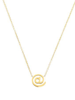 Delfina Delettrez Delfina Delettrez Necklace, Gold, Yellow Gold 1987 18Kt Snail Necklace