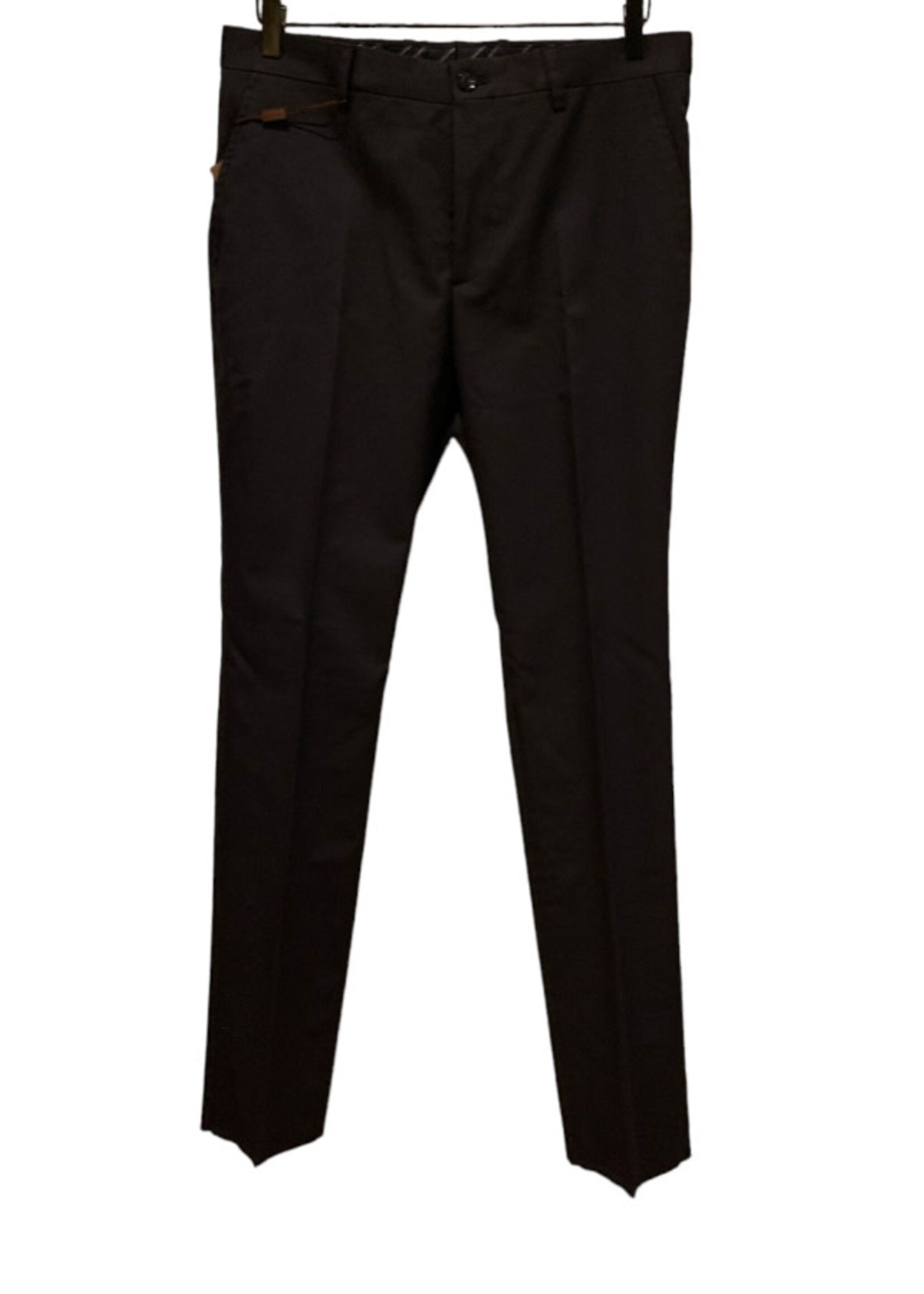 Etro Etro Trousers, Blue, Cotton Regular Fit Pleated Pants