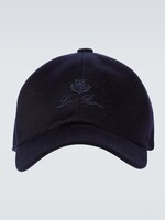 Loro Piana Loro Piana Hat, Navy, Cashmere Waterproof Baseball Cap In Blue Navy