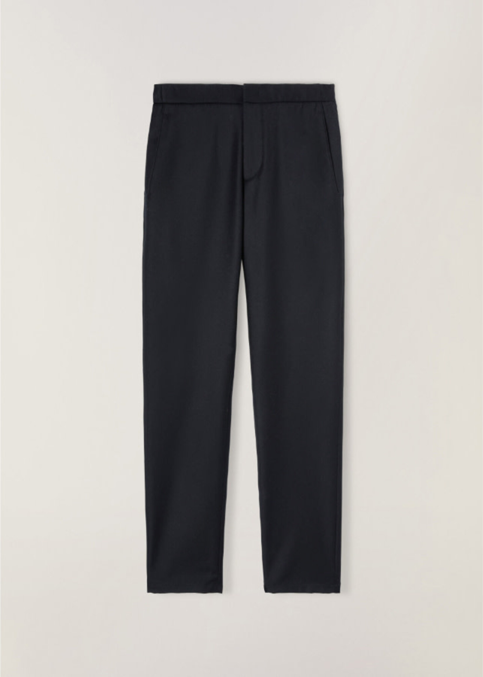 Loro Piana Loro Piana Trousers, Blue, Wool Leisure City Pants In Royal Blue Melange w/ Pleats